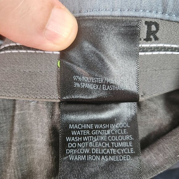 Haggar Premium Cool 18 Men's Shorts Sz 42 Blue Straight Fit Superflex Waistband - Picture 10 of 10